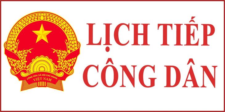 Lịch tiếp công dân định kỳ của Chủ tịch UBND huyện Đăk Tô năm 2025 tại Trụ sở Tiếp công dân huyện Đăk Tô