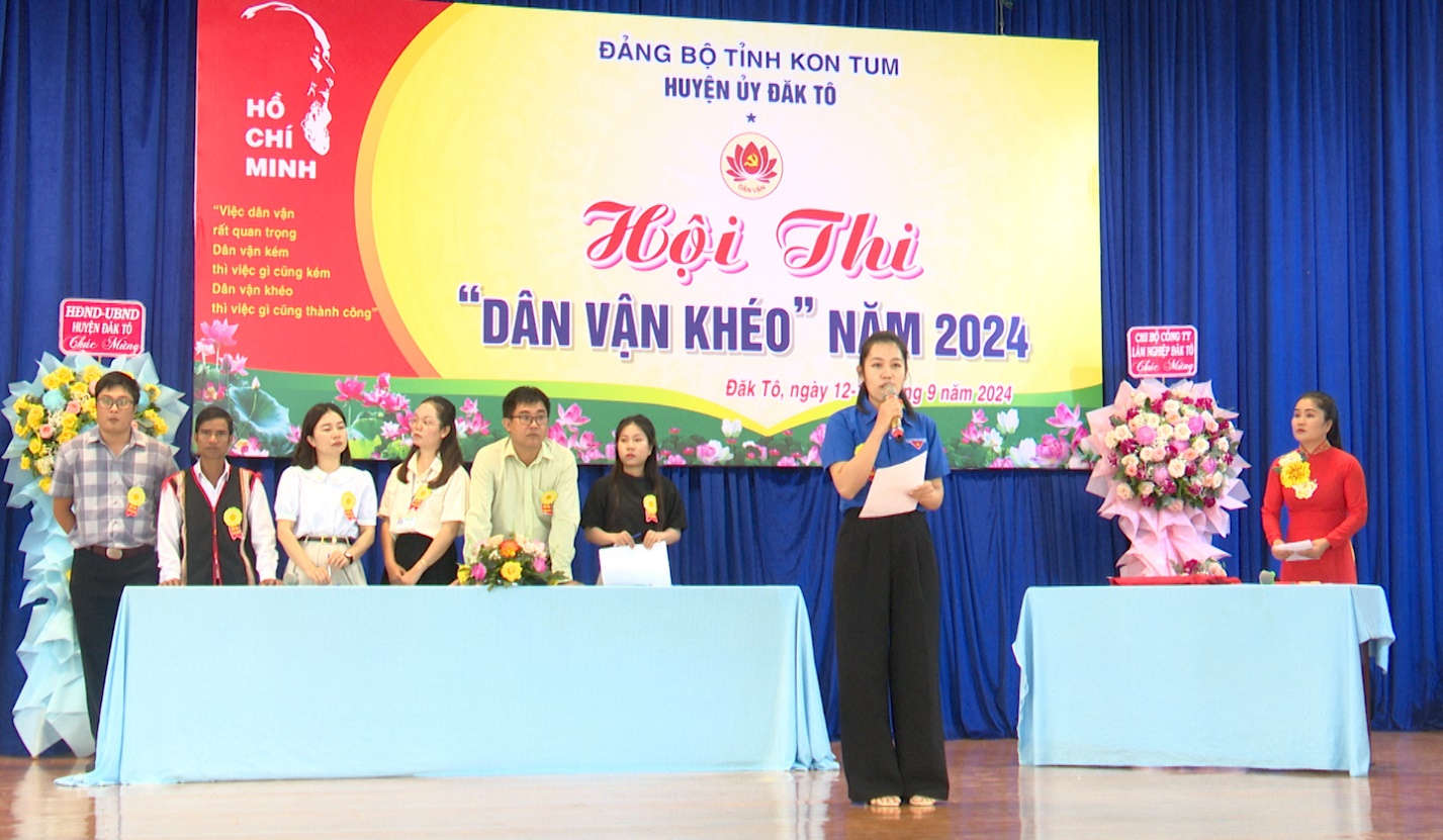 Hội thi “Dân vận khéo” cấp huyện năm 2024