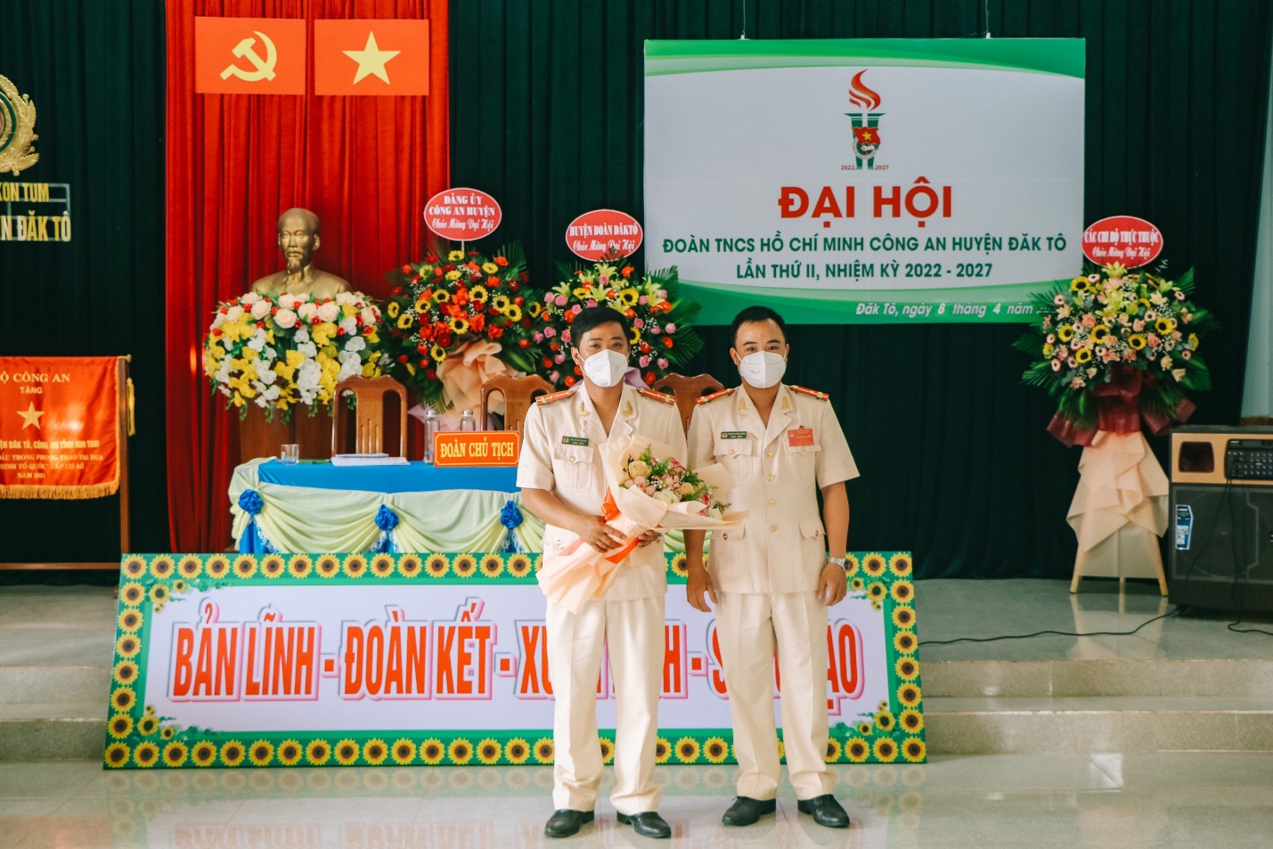 Đoàn cơ sở Công an huyện tổ chức thành công đại hội đoàn TNCS Hồ Chí Minh Công an huyện lần thứ II, nhiệm kỳ 2022-2027