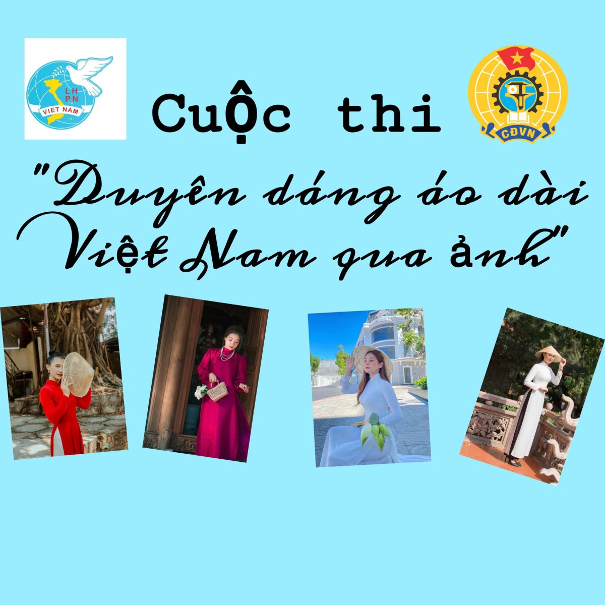 Hội Liên hiệp phụ nữ huyện phối hợp với Liên đoàn Lao động huyện tổ chức cuộc thi “Duyên dáng áo dài phụ nữ Việt Nam qua ảnh”
