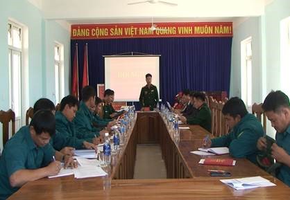 Ban Chỉ huy quân sự huyện tổ chức Hội nghị tổng kết công tác đóng quân canh phòng