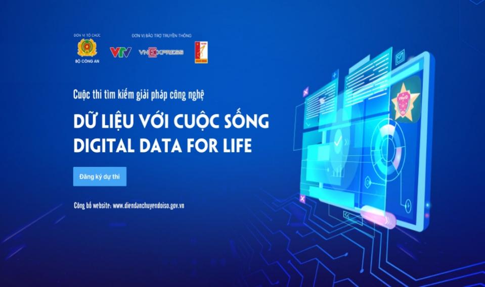 Bộ Công an tổ chức cuộc thi “Dữ liệu số với cuộc sống - Digital Data for life” năm 2023