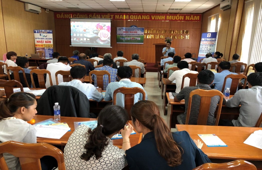 Trung tâm Dịch vụ việc làm Kon Tum tổ chức tập huấn nâng cao năng lực cho cán bộ cơ sở tại huyện Đăk Tô