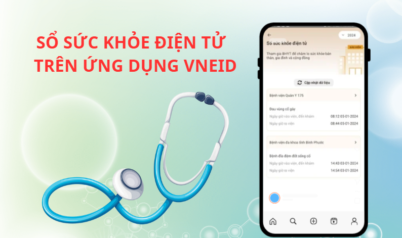 Triển khai tích hợp, sử dụng các tiện ích của ứng dụng VneID trong khám chữa bệnh