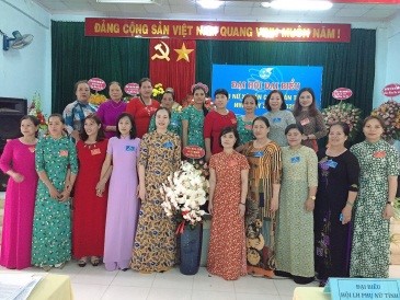 Đại hội phụ nữ xã Tân Cảnh khóa IX, nhiệm kỳ 2021 -2026.