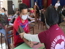 Ban chỉ đạo vận động hiến máu tình nguyện huyện Đăk Tô tổ chức vận động hiến máu tình nguyện đợt 1 năm 2021